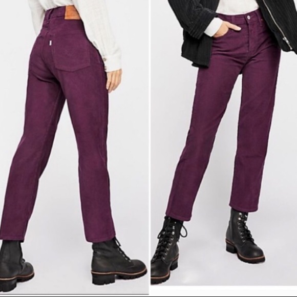 Levis Wedgie Straight Leg Cord Potent 